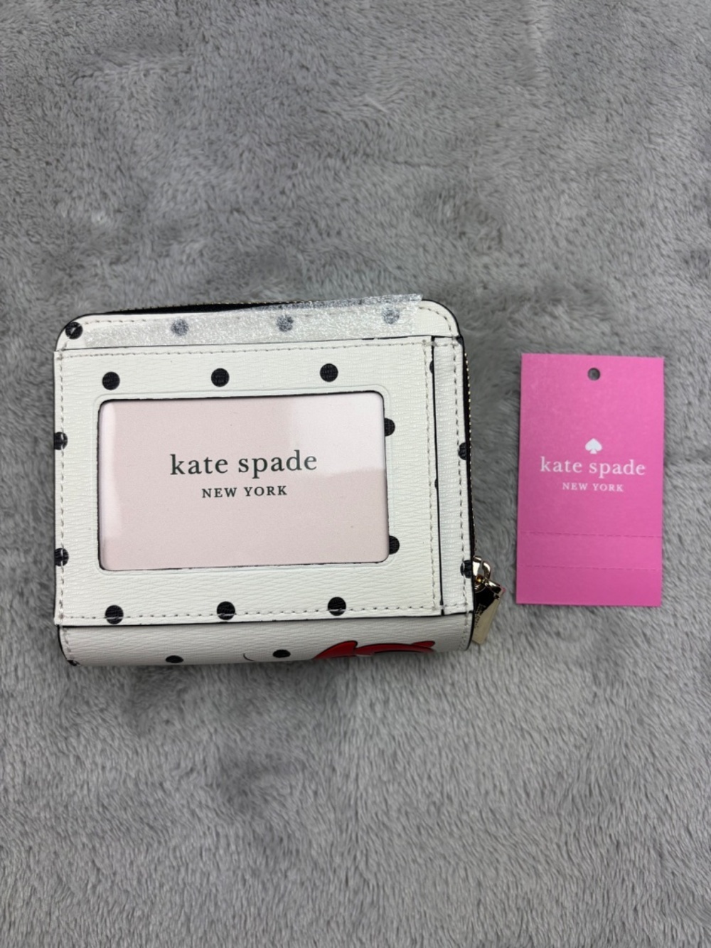 Kate Spade x Disney Minnie Mouse Small Bifold Wallet NEW - Picture 3 of 16